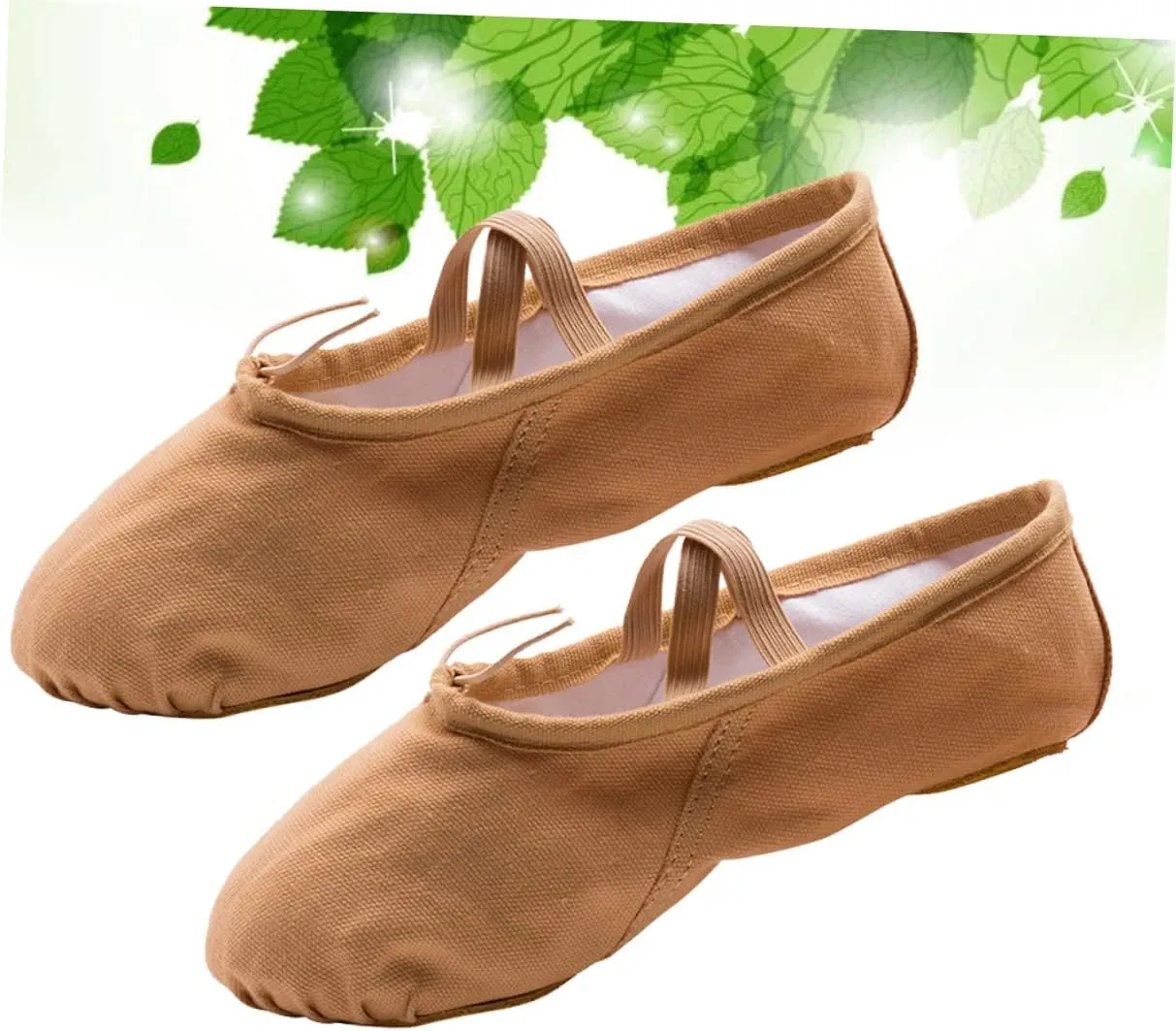 2 Pairs Ballet Shoes Slippers Ballet Practice Shoes Shoes Girls Ballet Flats Ballet Dancer Shoes Flats Canvas Dance Shoes Yoga Shoes Princess Girl Child cat Claw Shoes