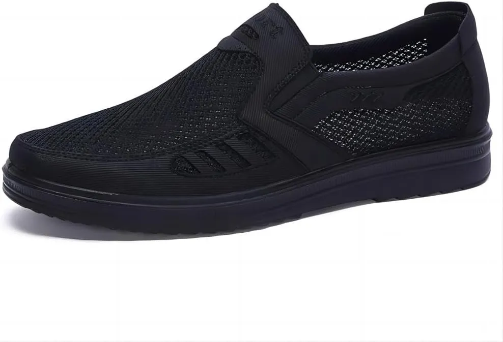 Asifn Mens Casual Loafers Lightweight Mesh Summer Comfort Breathable Non-Slip Walking Outdoor Driving Soft Flats Shoes