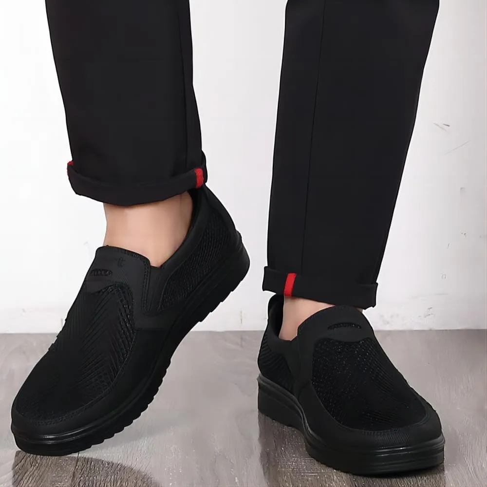 Asifn Mens Casual Loafers Lightweight Mesh Summer Comfort Breathable Non-Slip Walking Outdoor Driving Soft Flats Shoes