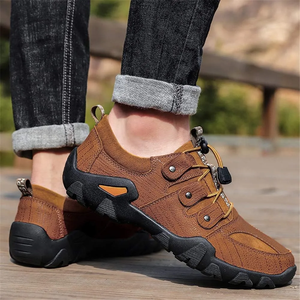 Asifn Men's Outdoor Hiking Shoes Trekking Fashion Lightweight Climbing Adventure Sports Water Shoes Rubber Non-Slip Soft Breathable Driving Shoes