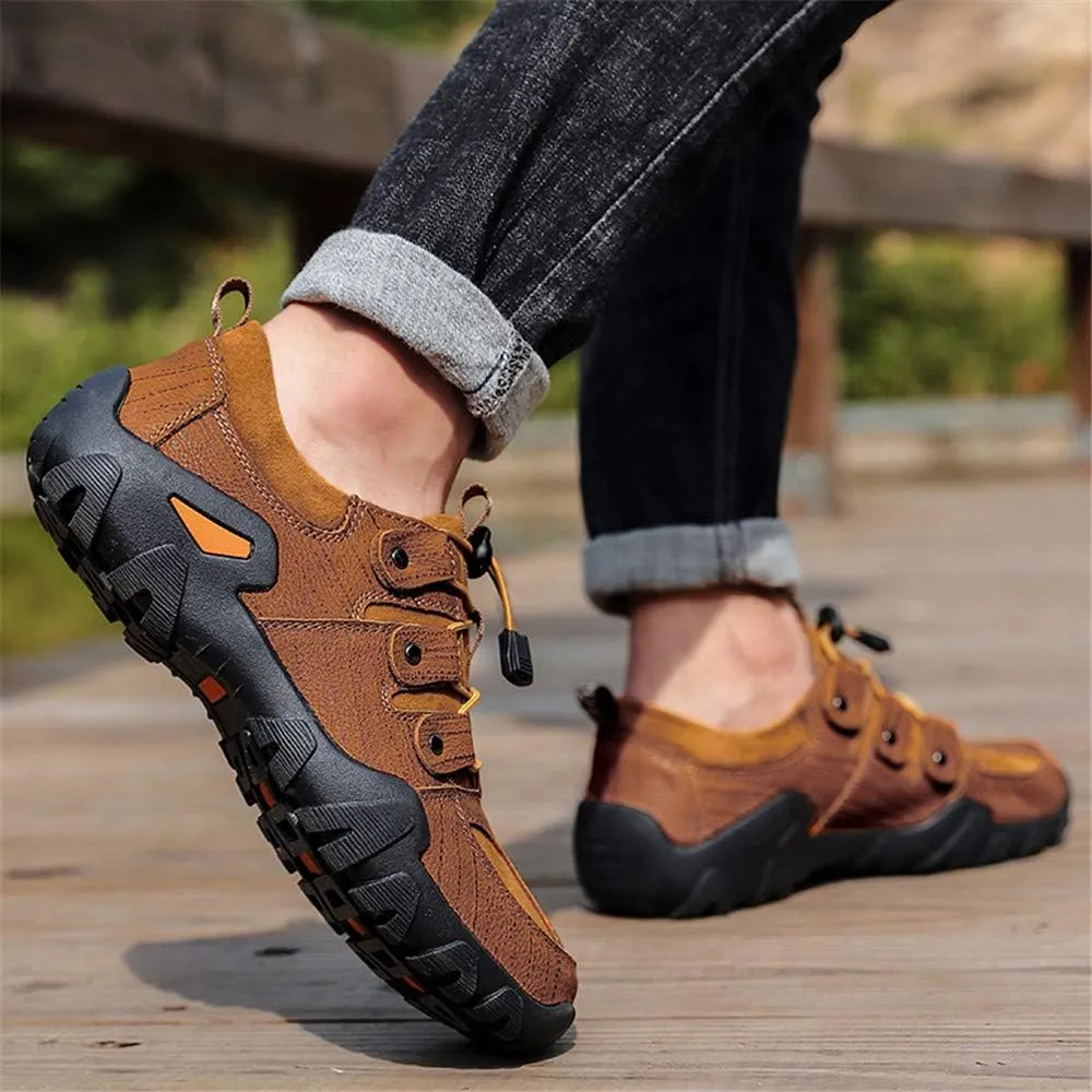 Asifn Men's Outdoor Hiking Shoes Trekking Fashion Lightweight Climbing Adventure Sports Water Shoes Rubber Non-Slip Soft Breathable Driving Shoes