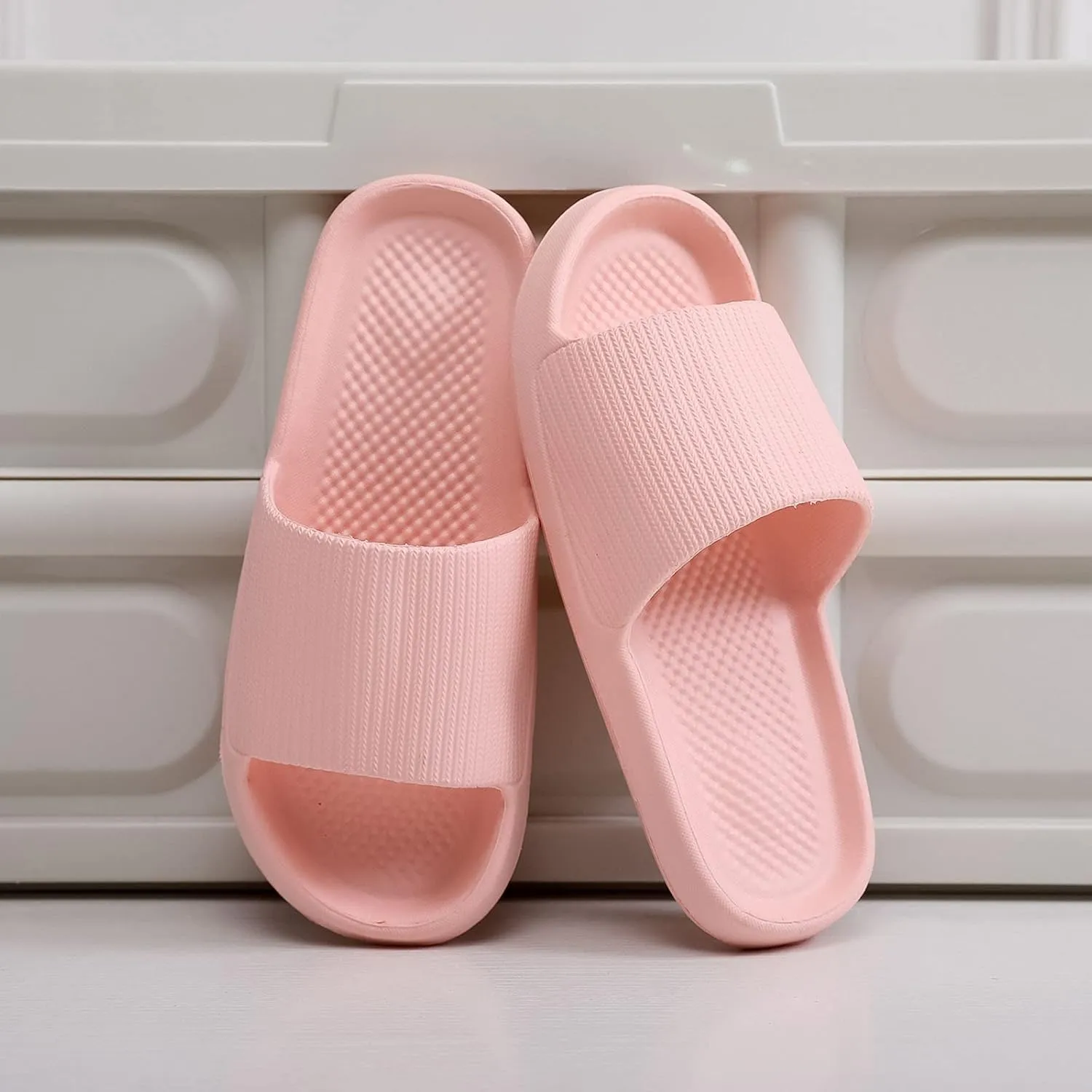 Bathroom Slippers Men Shower Shoes Women Mens Slippers Slides for Women Gym Indoor Outdoor Ultimate Comfort