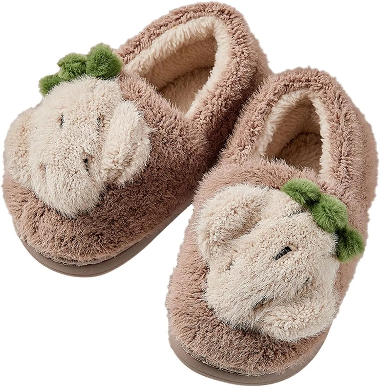 Big Slipper Bedroom Slippers For Kids Cotton Slippers Girls Boys Slippers Memory Foam Comfy House Sandals Baby Girl