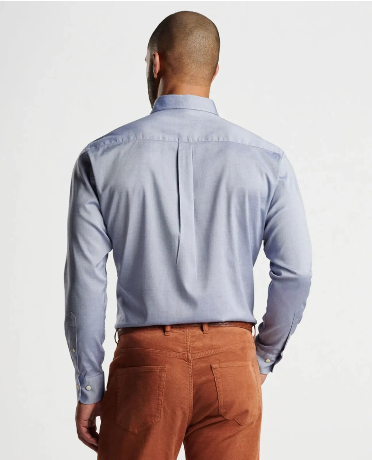 Campbell Crown Pinpoint Cotton-Stretch Sport Shirt