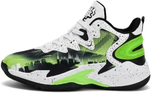 DHOVOR Boys Basketball Shoes Kids Athletic Shoes Fashion Sneakers Non-Slip Tennis Shoes Boys (Big Kid/Little Kid)