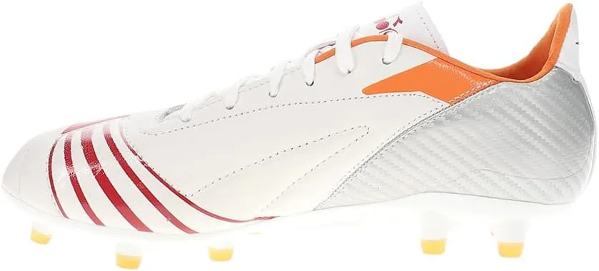 Diadora Maximus Elite LT SLP12 Women's Firm Ground Soccer Shoe - Water-Resistant Full-Grain Leather for Rock-Solid Fit and Comfort on Firm Ground Surfaces
