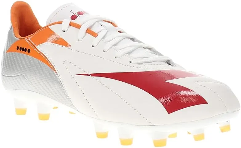 Diadora Maximus Elite LT SLP12 Women's Firm Ground Soccer Shoe - Water-Resistant Full-Grain Leather for Rock-Solid Fit and Comfort on Firm Ground Surfaces