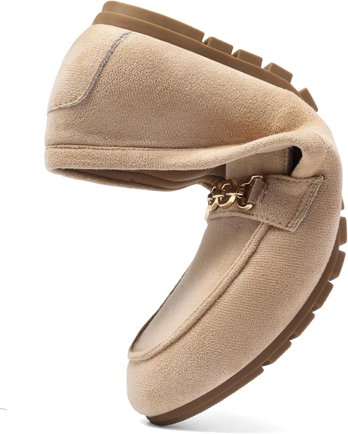 DREAM PAIRS Loafers for Women Casual Comfortable Slip On Flat Shoes Lightweight Leisure Work Shoes Comfort Walking Shoes