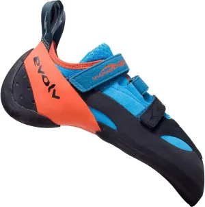 Evolv Sports Men s Shaman Climbing Shoe BLUE ORANGE 4