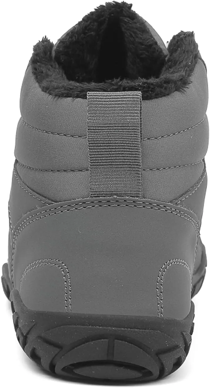FLIOZY Unisex Non-Slip Lightweight Hiking Boots - Waterproof and Grip-Enhanced with Spacious Toe Box Durable Sole for Walking