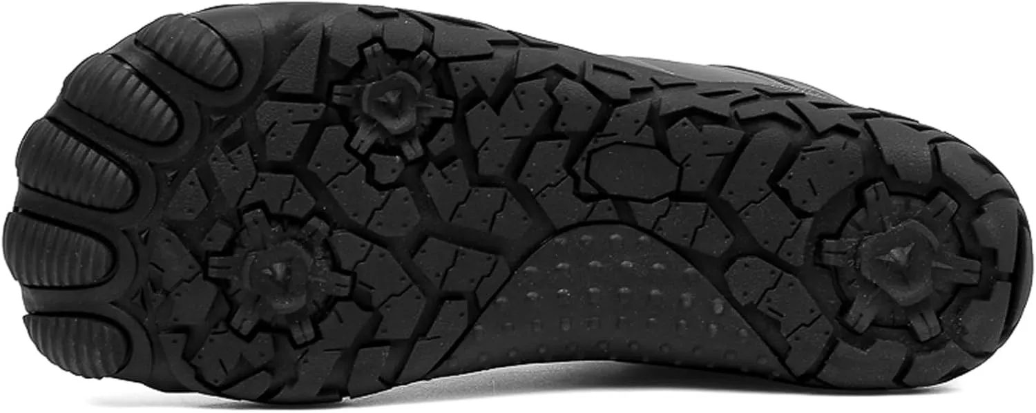 FLIOZY Unisex Non-Slip Lightweight Hiking Boots - Waterproof and Grip-Enhanced with Spacious Toe Box Durable Sole for Walking