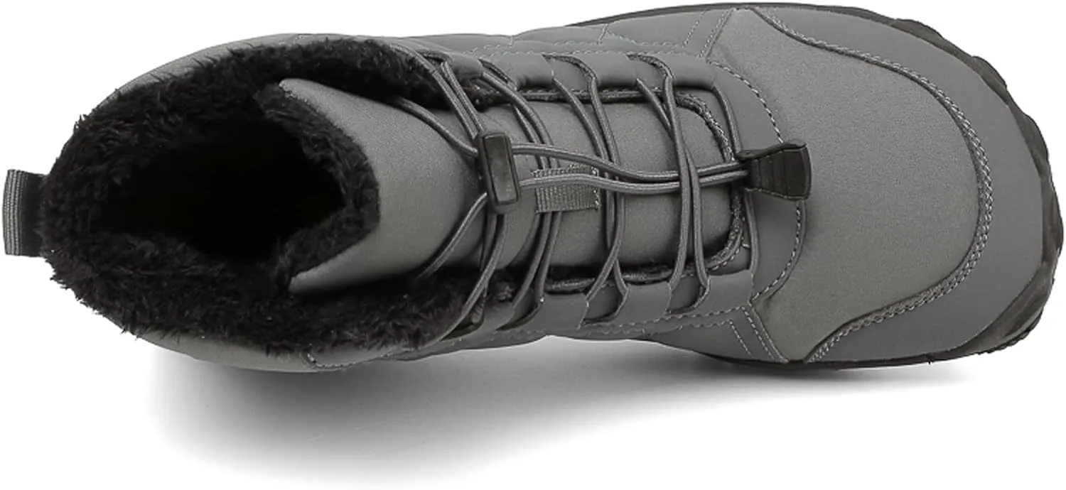 FLIOZY Unisex Non-Slip Lightweight Hiking Boots - Waterproof and Grip-Enhanced with Spacious Toe Box Durable Sole for Walking