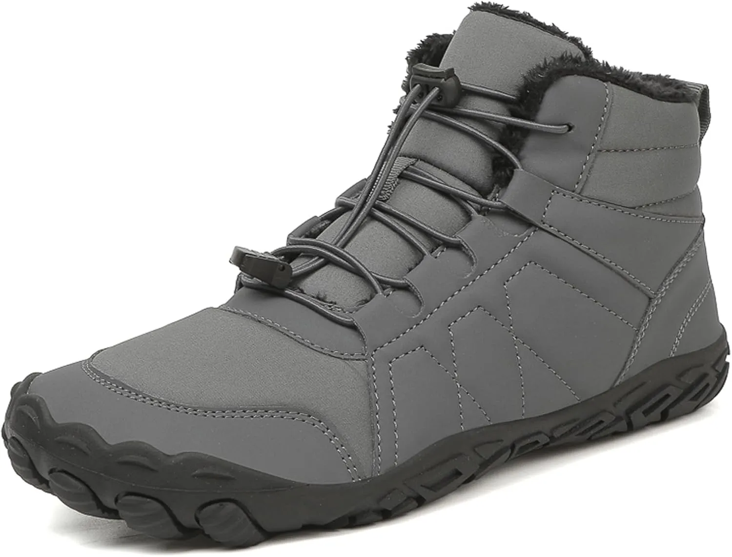 FLIOZY Unisex Non-Slip Lightweight Hiking Boots - Waterproof and Grip-Enhanced with Spacious Toe Box Durable Sole for Walking