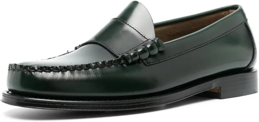 FOWT Men Stylish Round Toe Slip On Comfortable Loafers Comfy Low Heel Trendy Party Dressy Shoes Shoes Size 4-16 US