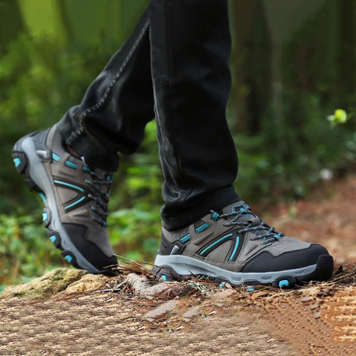 Hiking Shoes Mens Waterproof Mountain Trekking Shoes Men Breathable Walking Shoes Outdoor Sports Running Camping Climbing