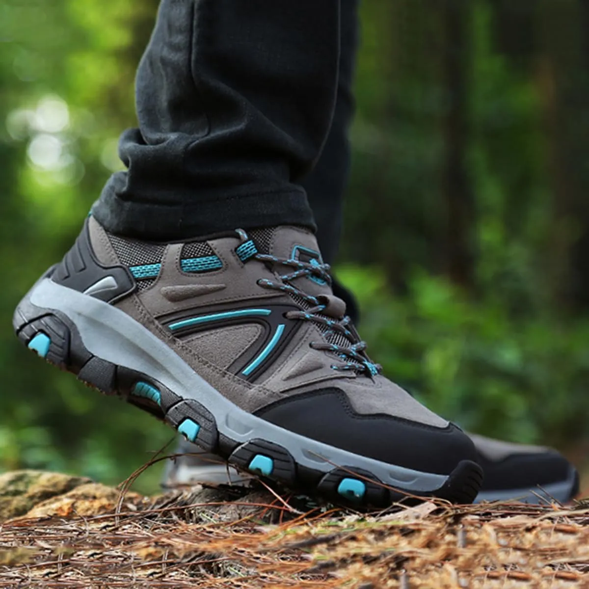 Hiking Shoes Mens Waterproof Mountain Trekking Shoes Men Breathable Walking Shoes Outdoor Sports Running Camping Climbing