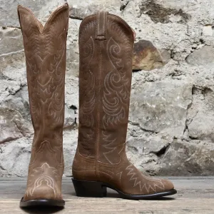 Hyer KINSLEY 16" Oiled Suede With Dijon Retro Round Toe