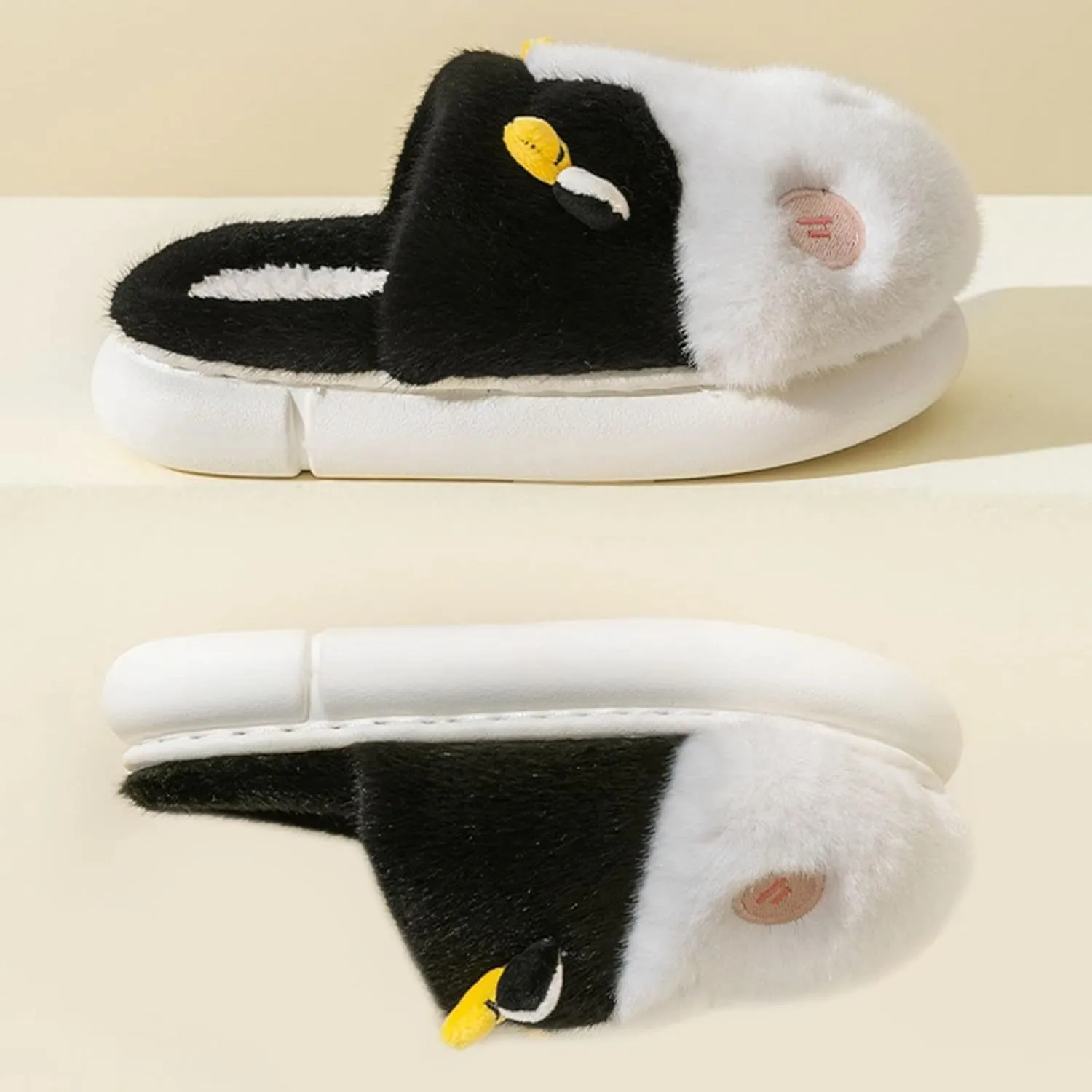 Indoor Shoe Kid Winter Children Slippers Girl Boy Flat Non Slip Round Toe Short Plush Warm Girls Slipper Boots Size 2