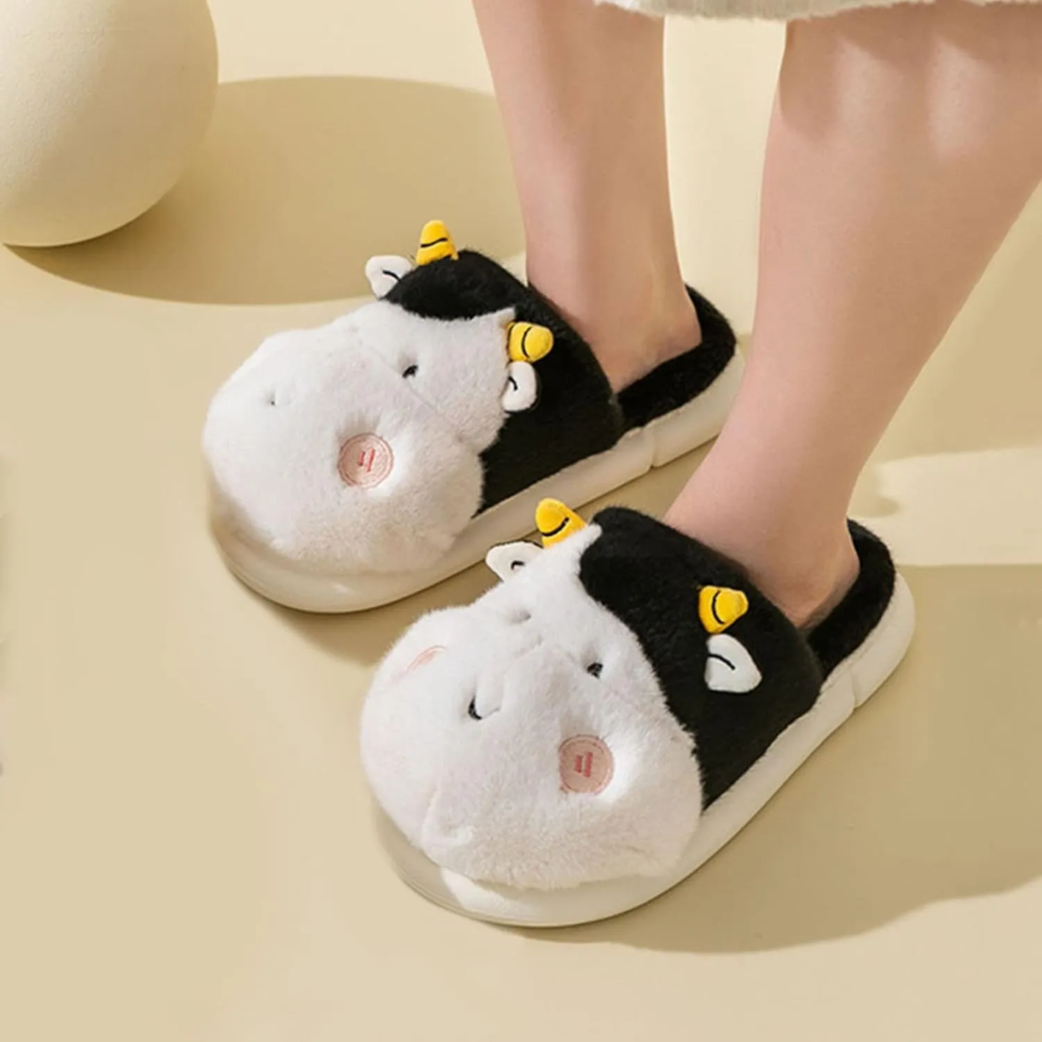 Indoor Shoe Kid Winter Children Slippers Girl Boy Flat Non Slip Round Toe Short Plush Warm Girls Slipper Boots Size 2