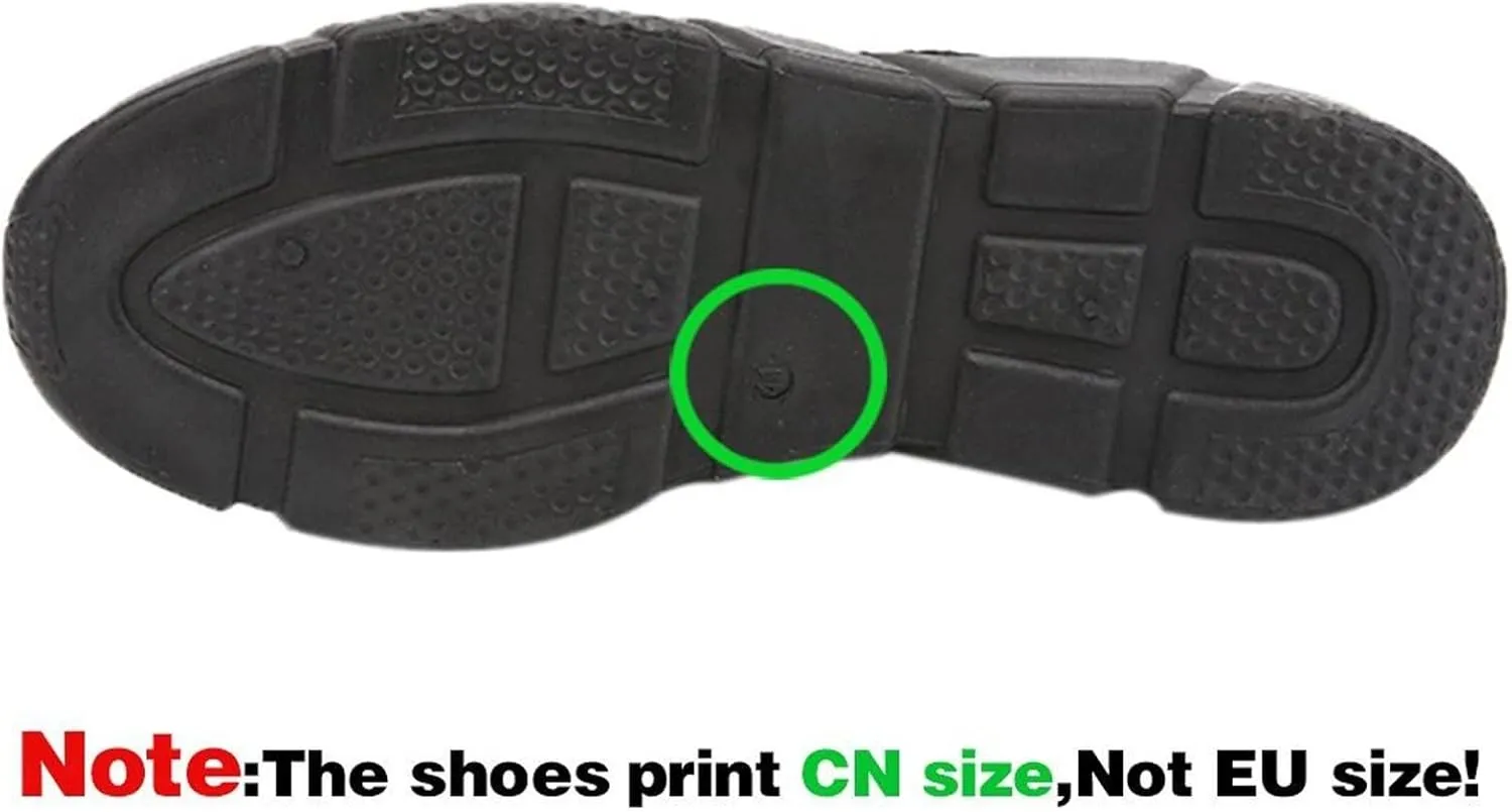 Insulated Hiking Boots Women aterproof Non-Slip Plush Lined Snow Shoes For Women Slip On Casual Shoes