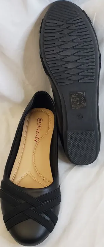 Jan Marie -- Women's Flat Shoe -- Black