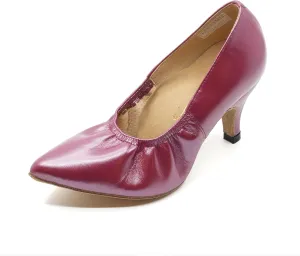 Japan-Made Women's Ballroom Dance Shoes 'Ayumi by BUNZO Shoe Factory' Suitable for Both Professionals and Beginners