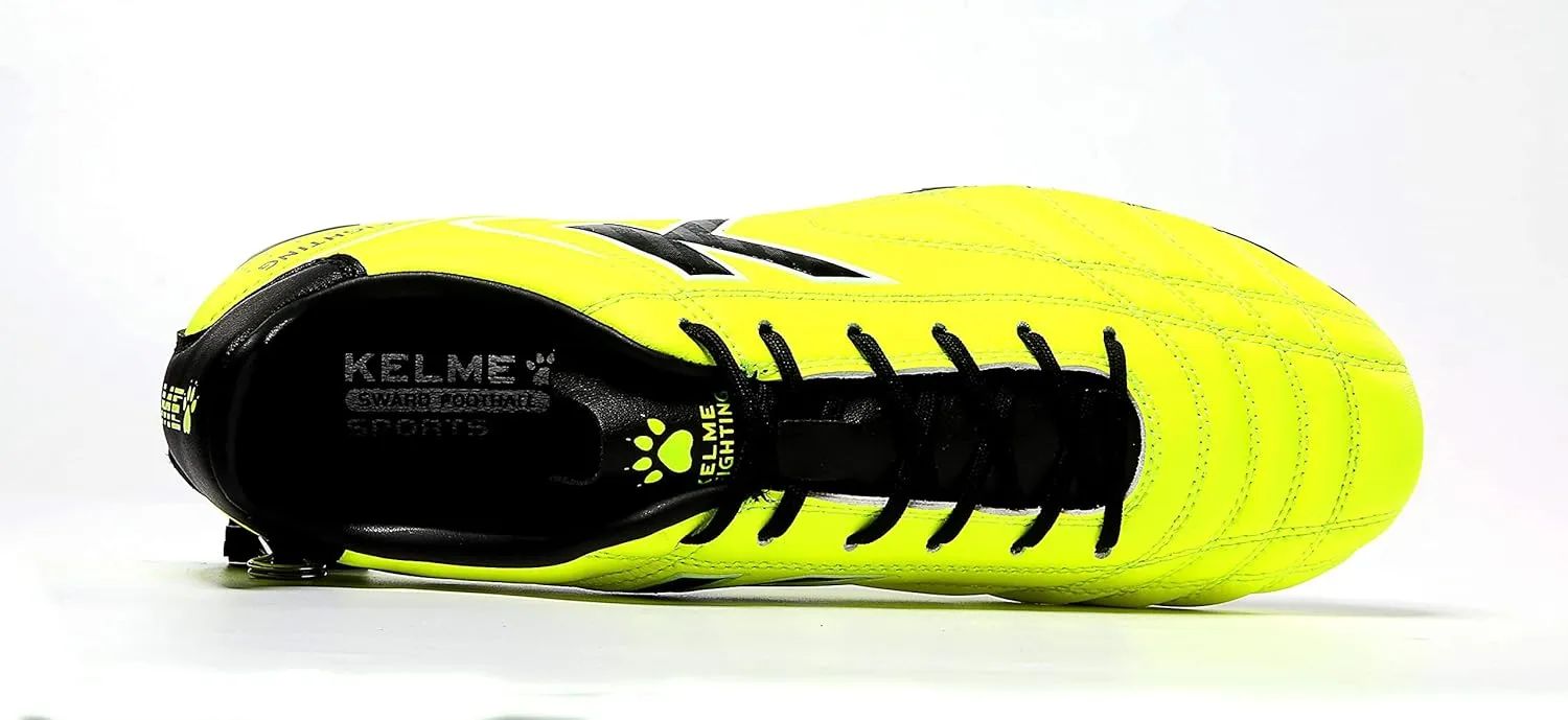 KELME Soccer Cleats for Men's/Women's - Unisex Soccer Shoes Outdoor/Indoor Adult Sizes - Microfiber Leather Football AG/FG
