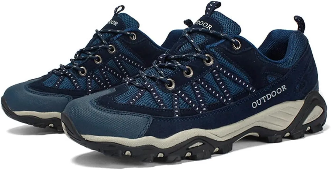 Kervaky Men's Hiking Shoes Outdoor Sports Shoes Casual Shoes wear-Resistant and Non Slip Climbing Shoes
