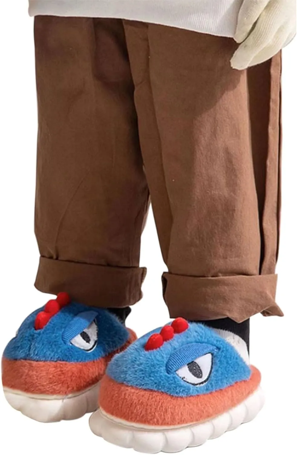 Kids Baby Boys Girls Winter Slippers Cartoon Dinosaur Non Slip Home Indoors Shoes Toddler Girl Slippers Size 9