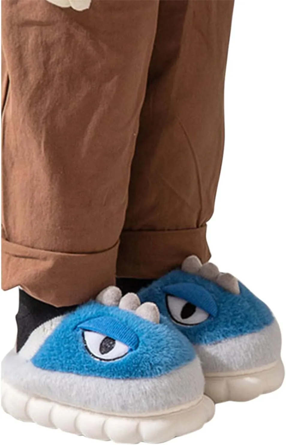 Kids Baby Boys Girls Winter Slippers Cartoon Dinosaur Non Slip Home Indoors Shoes Toddler Girl Slippers Size 9