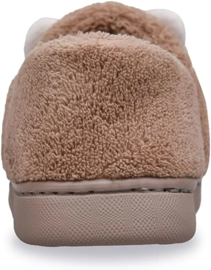 Kids Cartoon Dinosaur Slippers Boys Girls Plush Non-Slip House Slippers Fleece Warm Soft Slip-On Bedroom Shoes