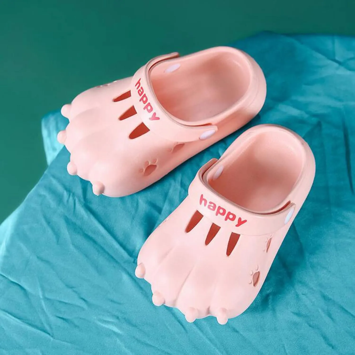 Kids Cartoon Garden Clogs Boys Girls Summer Cute Water Shoes Non-Slip Lightweight Soft Children Shower Sandals
