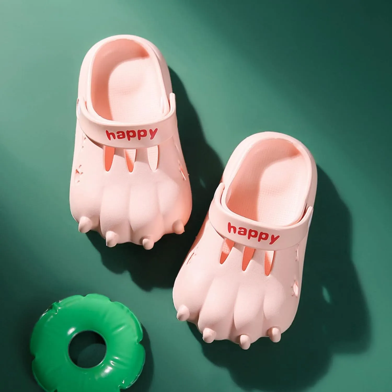 Kids Cartoon Garden Clogs Boys Girls Summer Cute Water Shoes Non-Slip Lightweight Soft Children Shower Sandals
