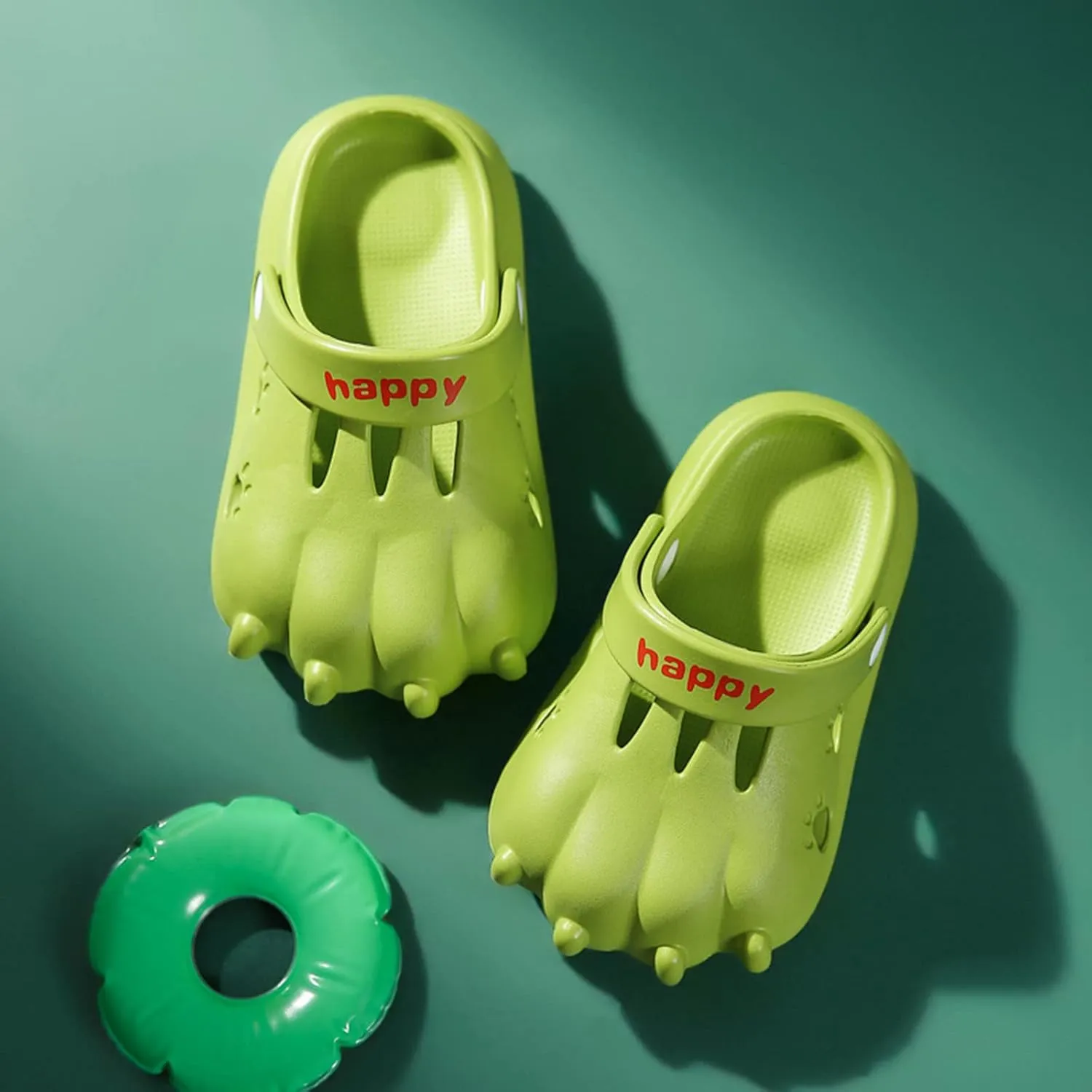 Kids Cartoon Garden Clogs Boys Girls Summer Cute Water Shoes Non-Slip Lightweight Soft Children Shower Sandals