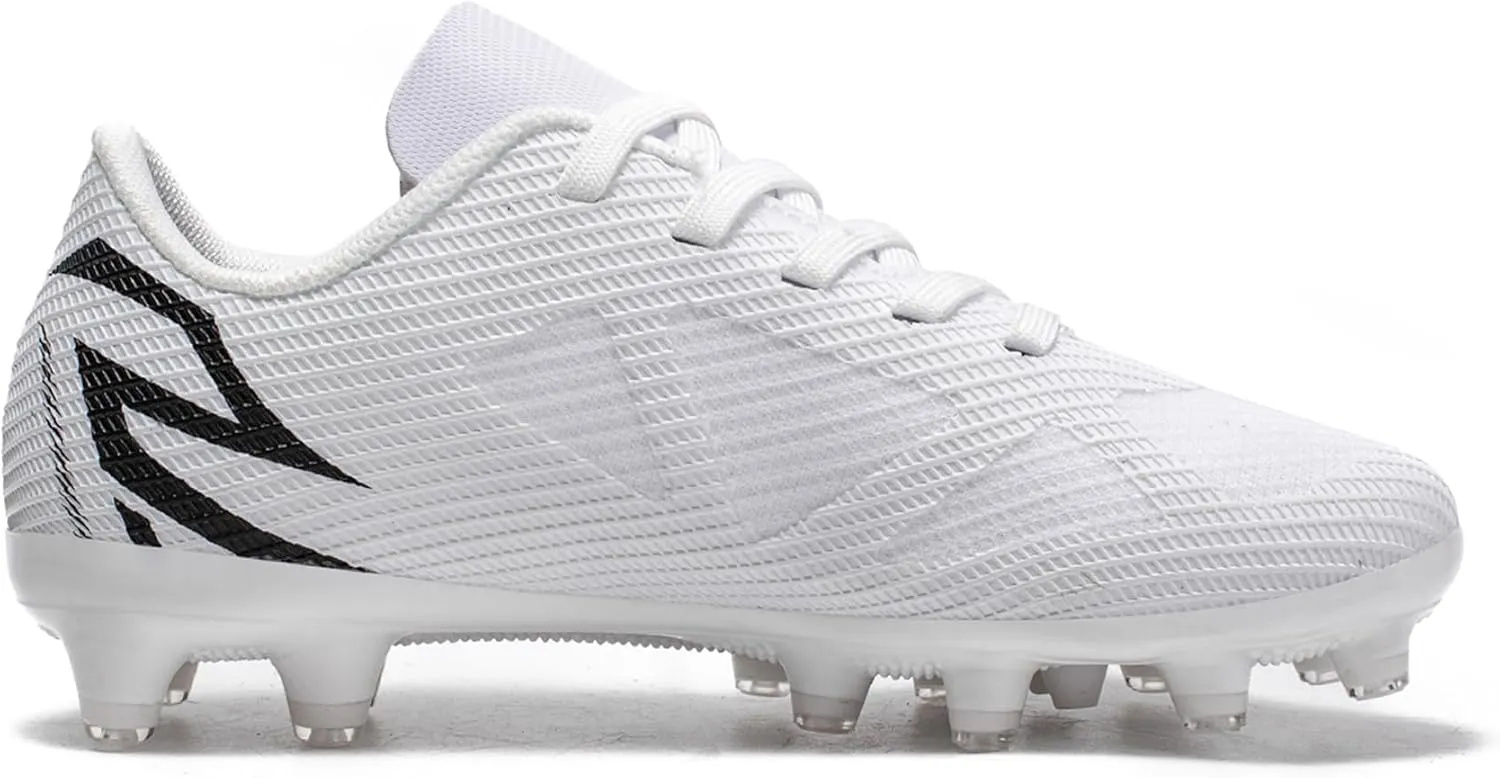 Kids Soccer Cleats for Boys and Girls Youth Low-top Football Shoes Outdoor Athletic Turf Soccer Shoes