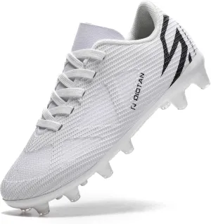 Kids Soccer Cleats for Boys and Girls Youth Low-top Football Shoes Outdoor Athletic Turf Soccer Shoes