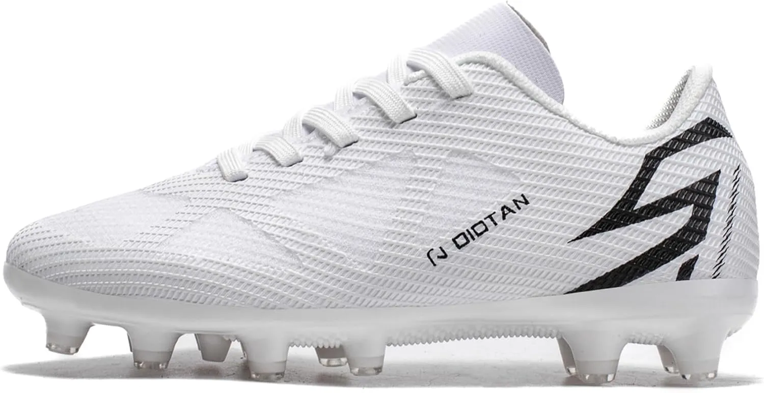 Kids Soccer Cleats for Boys and Girls Youth Low-top Football Shoes Outdoor Athletic Turf Soccer Shoes