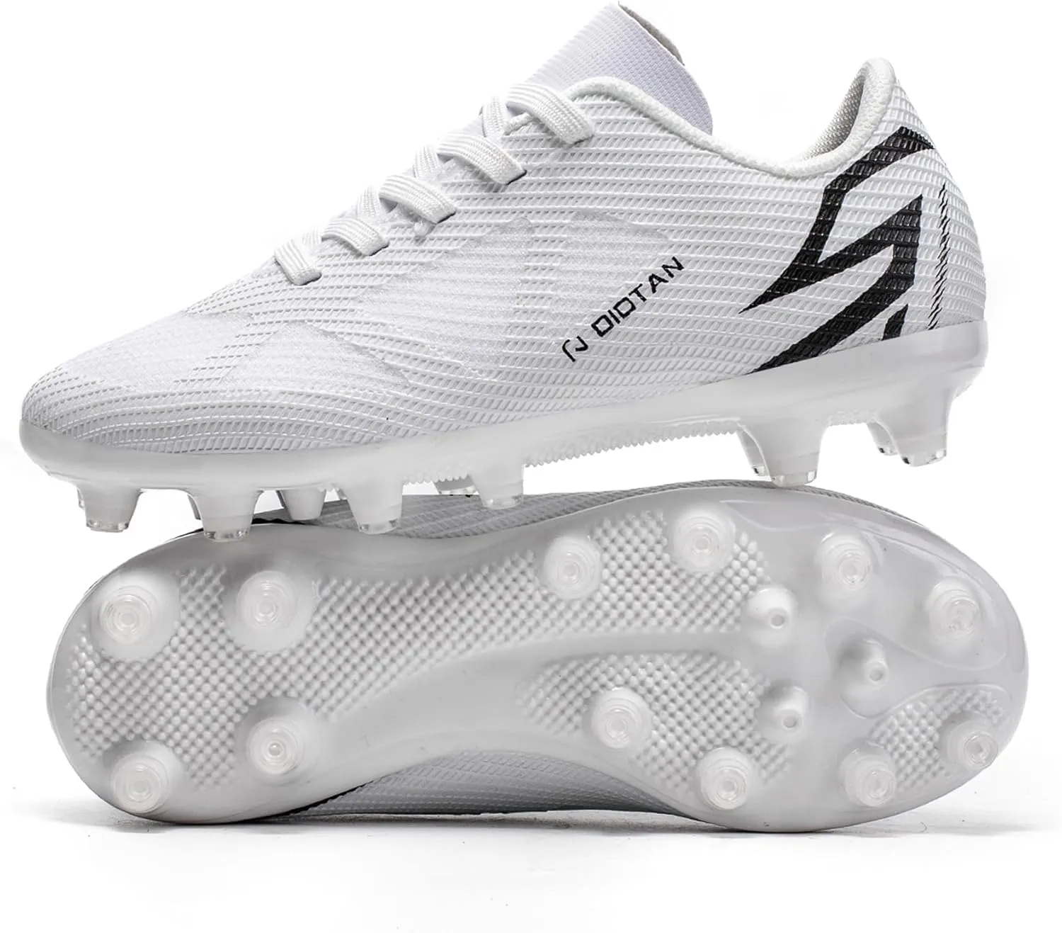 Kids Soccer Cleats for Boys and Girls Youth Low-top Football Shoes Outdoor Athletic Turf Soccer Shoes