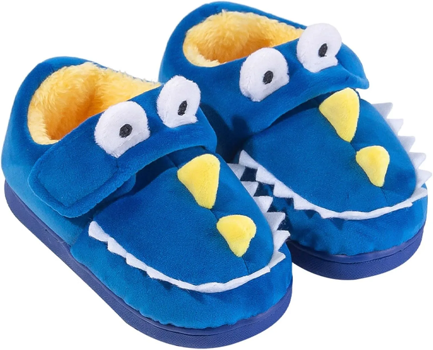 Kids Toddler Slippers Boys Girls Cute Animals Dinosaur House Shoes Warm Non-Slip Cozy Indoor Outdoor Winter Walking Shoes