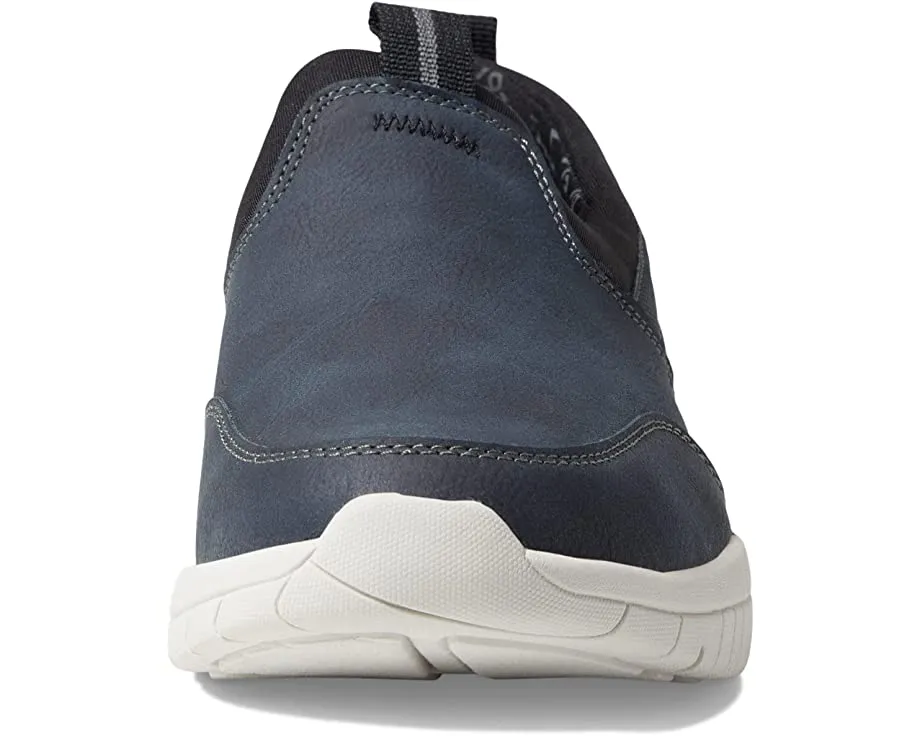 Kore City Pass Moccasin Toe Athletic Style Slip-On Nunn Bush Sneakers, navi