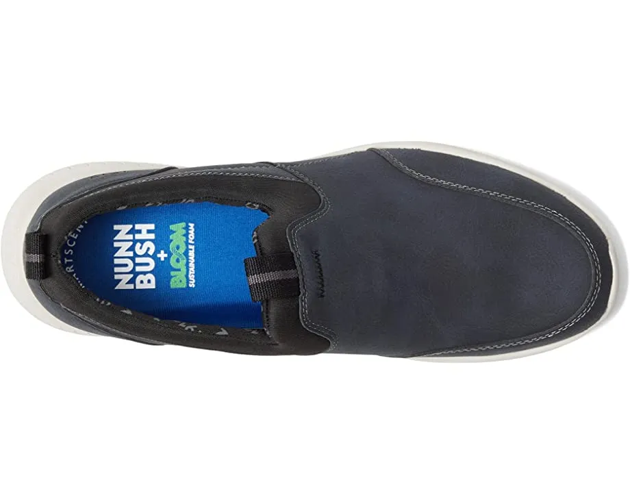Kore City Pass Moccasin Toe Athletic Style Slip-On Nunn Bush Sneakers, navi