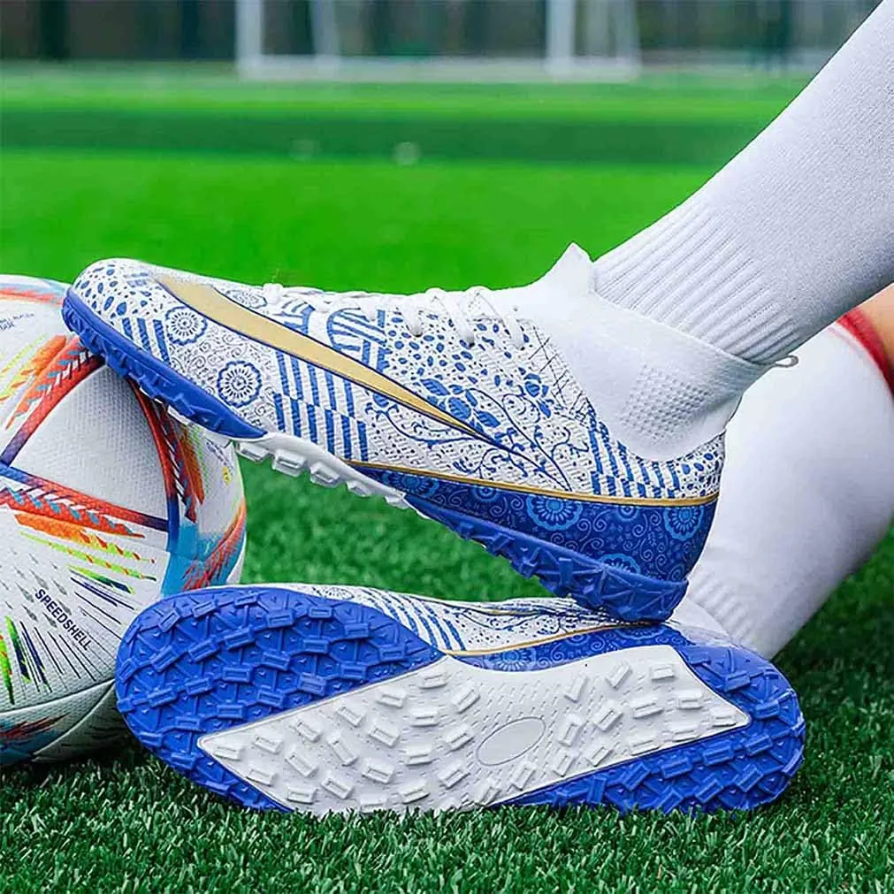 MEBAMY Soccer Cleats for Mens Womens, Indoor Soccer Shoes Unisex Youth Students Running Training Non-Slip Football Cleats Shoes