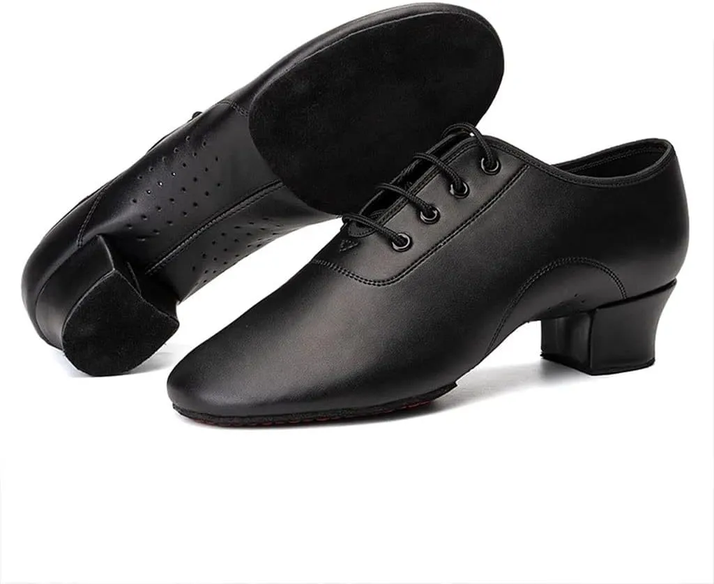 Men Latin Dance Shoes Ballroom Shoes Tango Dance Shoes for Modern/Jazz Dance Sneaker Low Heel 3.5cm Dance Shoes Size35-44(41)