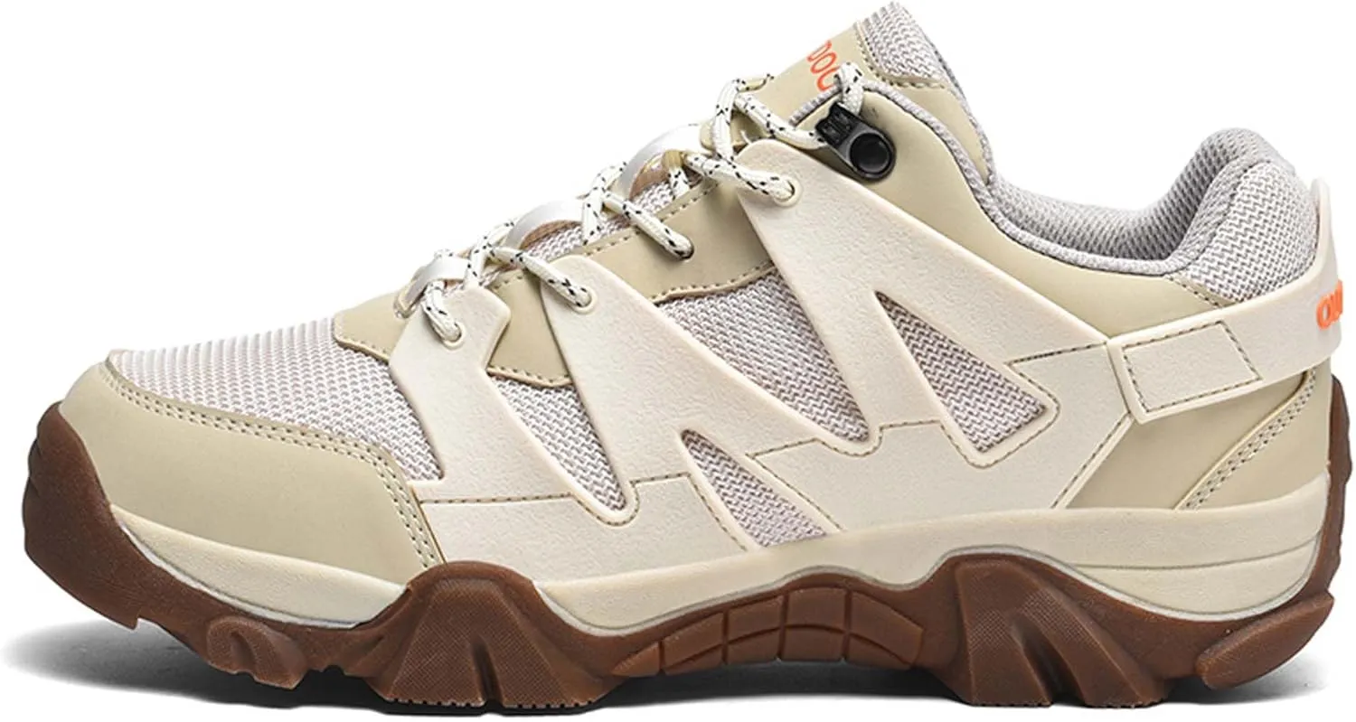 Men's Anti-slip Climbing Shoes Breathable Comfortable Hiking Shoes Outdoor Wearable Outsole Travel Shoes Outdoor Sports Walking Camping Off-road Shoes