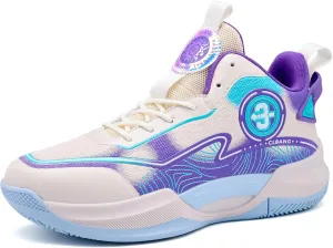 Men's Basketball Shoes Lightweight Breathable Non-Slip Outdoor Courts Training