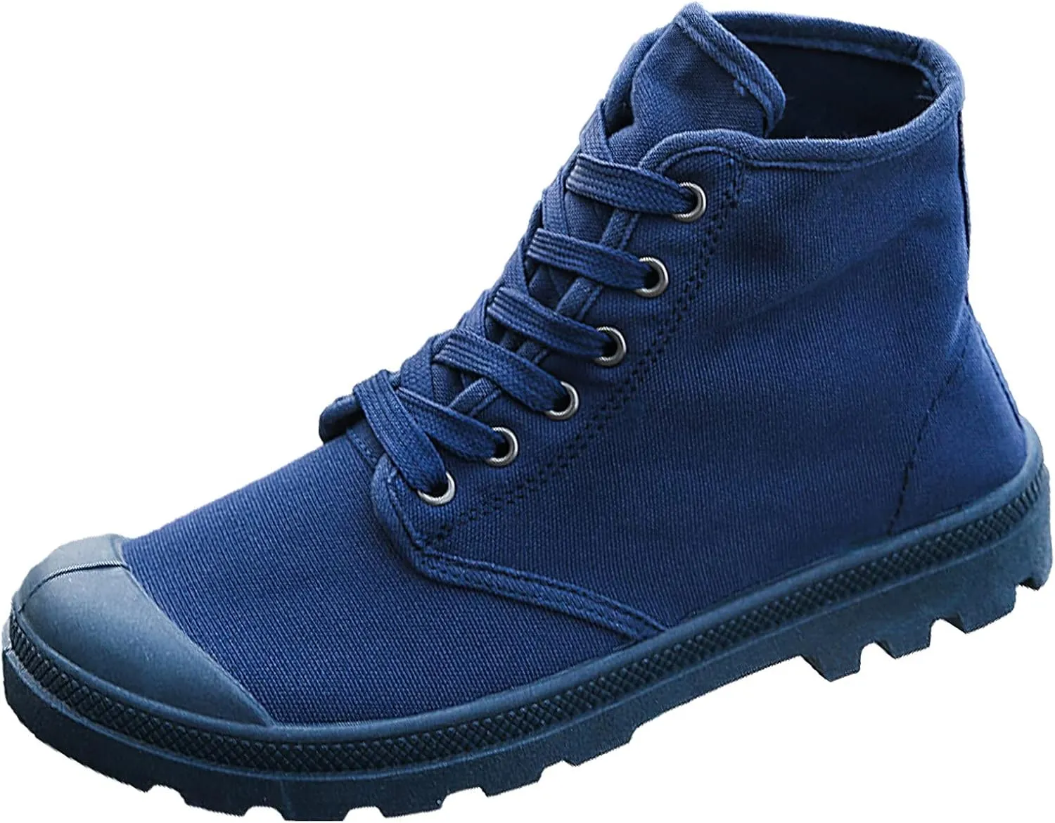 Men's Fashion Ankle High/Mid Calf Desert Boots Lace-Up Outdoor Canvas Shoes