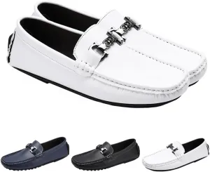 Men's Fashion Casual Loafers Penny Loafers Lightweight Breathable Shoes for Male Party Wedding Loafer Shoes