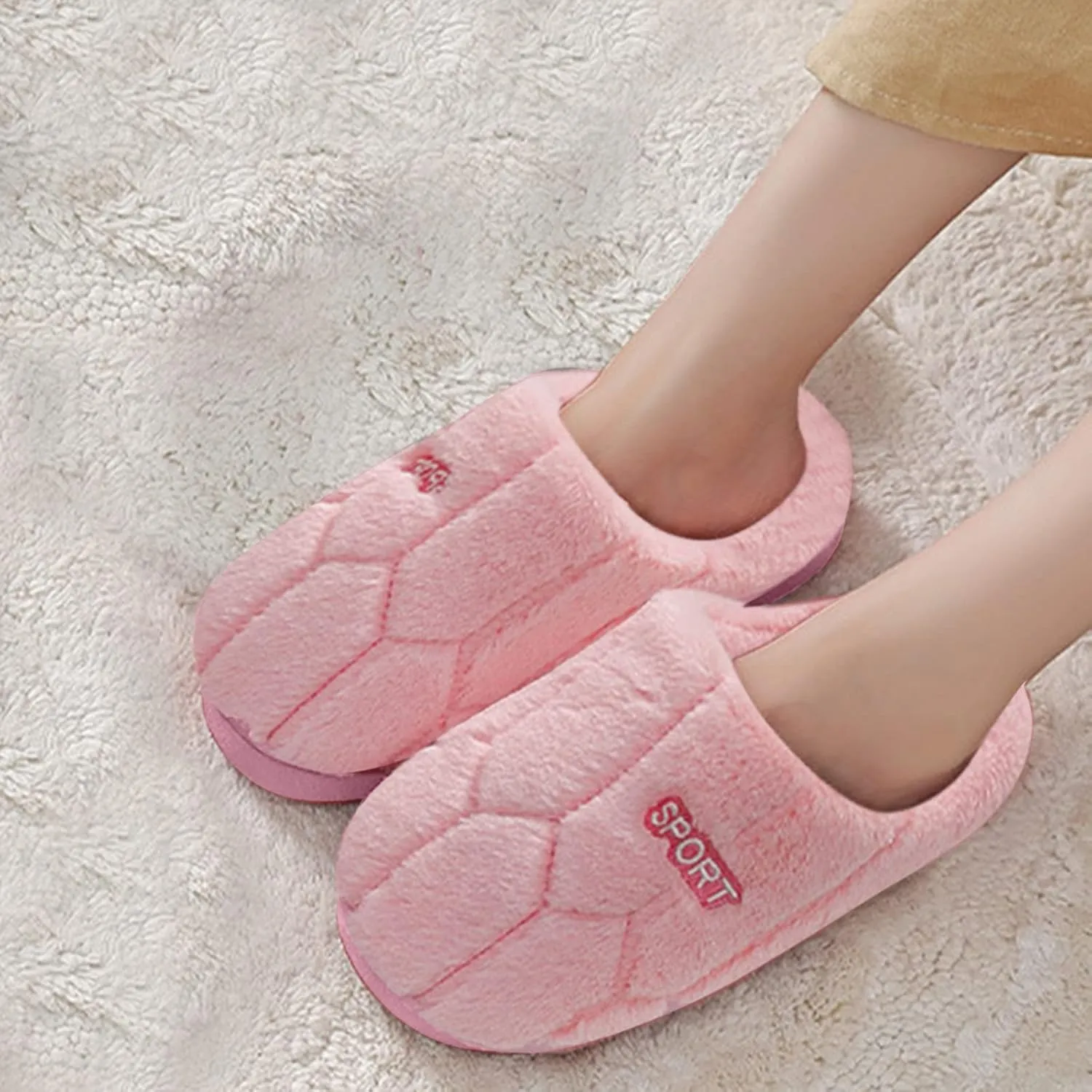 Mens House Slippers Open Toe Open Toe House Slippers Ladies Slippers with Arch Support Plush Sneaker Slippers Shoes Nativity Sets for Christmas Indoor Gifts for Wife 2023