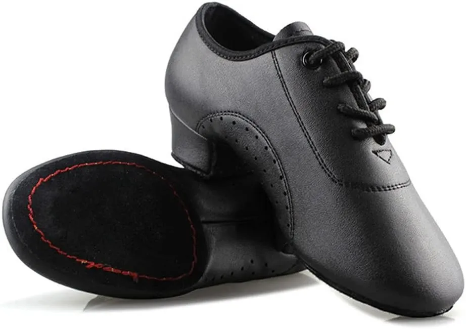 Men's Latin Dance Shoes Ballroom Tango Man Latin Dancing Shoes for Man Boy Shoes Dance Sneaker Jazz Shoes 16.5-25CM(44)