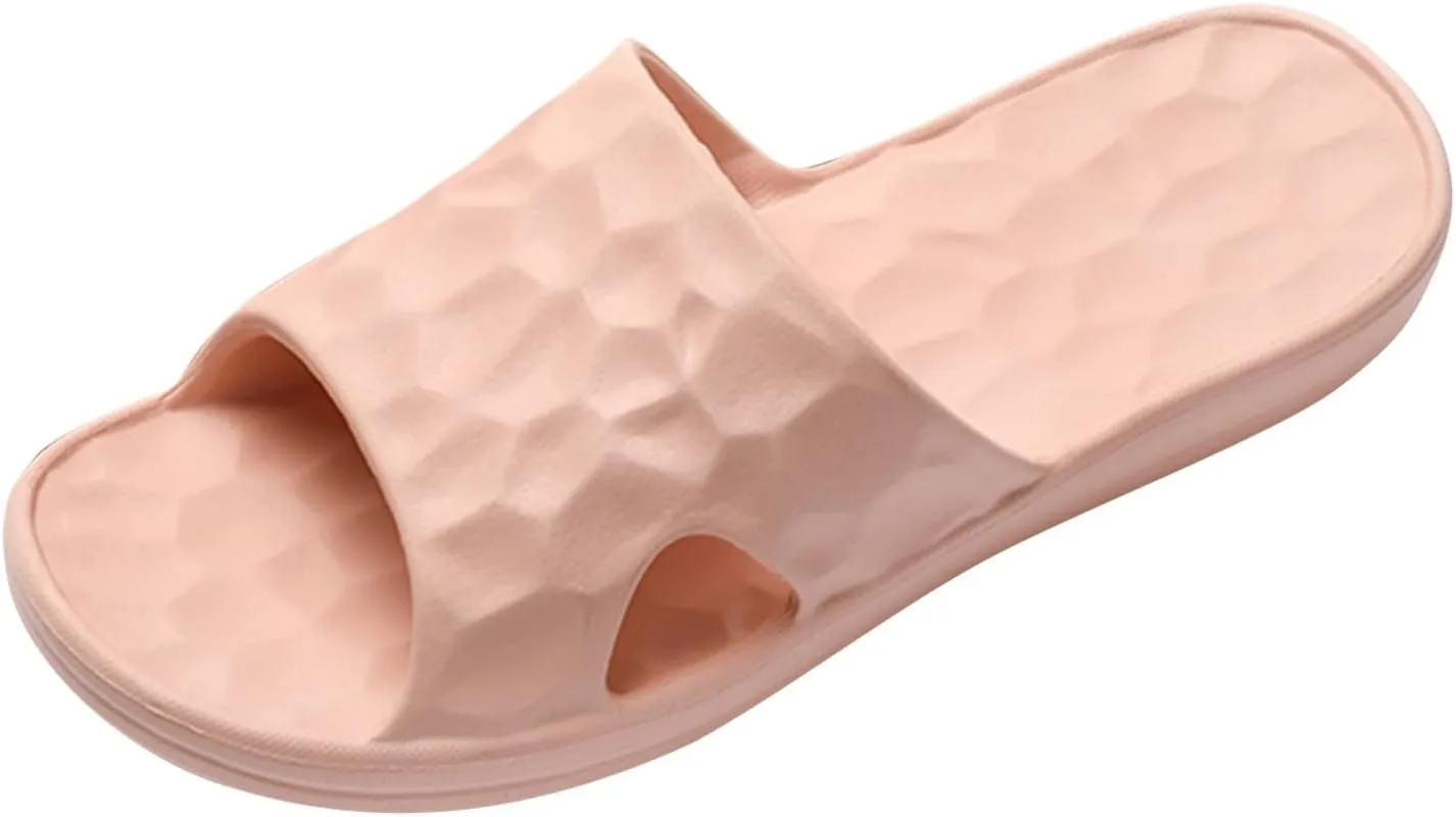Mens Shower Shoes Shower Shoes Women Cloud Slippers for Men Womens Slides Open Toe Ultra Comfort Dorms Slippers